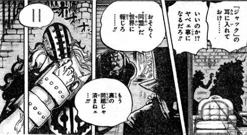 One Piece 第705話から生じた3つの疑問 政府 海軍の動向に関する考察 Mangaism