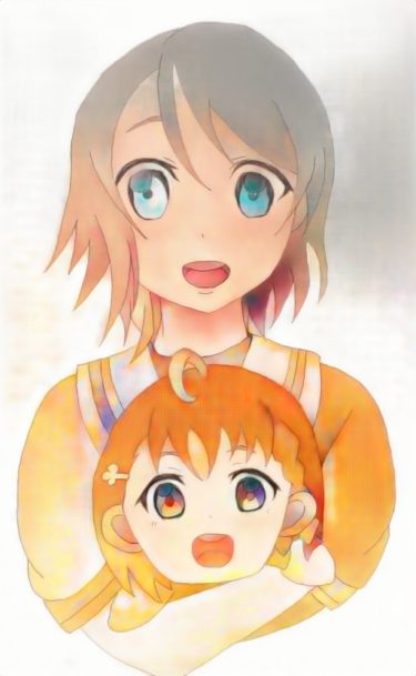 イラストって難しい　渡辺曜ちゃんを描いてみた